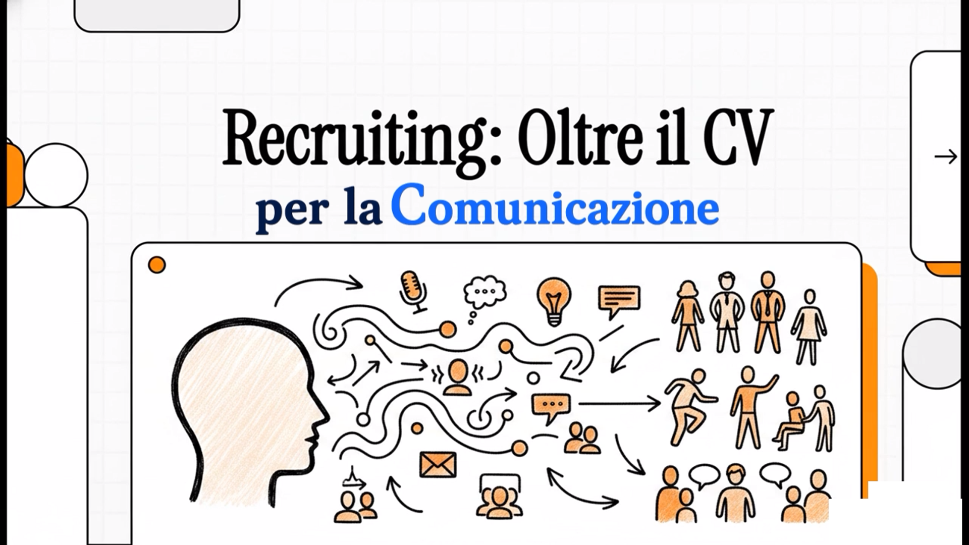 Video guida: Il recruiting nella comunicazione, ripensato per le persone