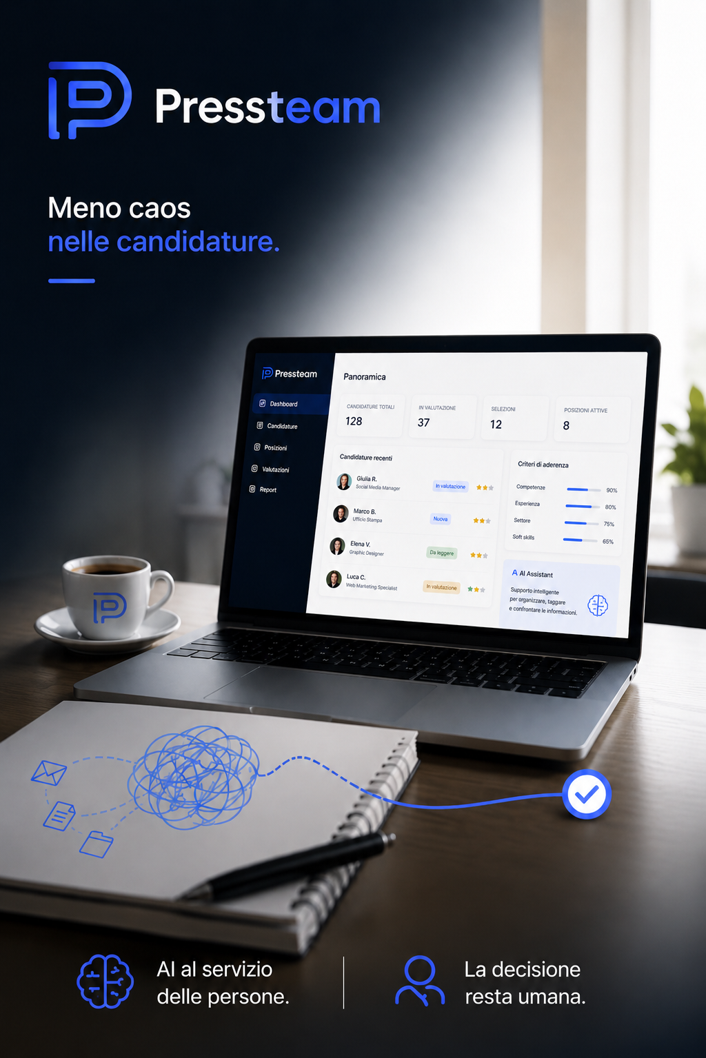 Video Guide Pressteam per Candidati